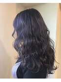 アッシュラベンダー ヘアカラー 【池袋】