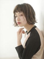 リータ ハッピーヘアライフ 久宝寺店(riita happyhairlife) 外ハネミックスボブ【riita】久宝寺