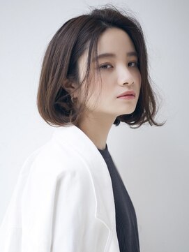 コムマティス 恵比寿ガーデンプレイス(Comme Matisse) ボブ/カーキグレージュ/大人かわいい[恵比寿/恵比寿駅]