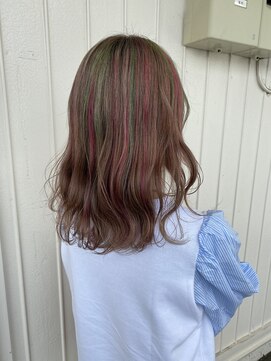 リアン 上尾店(Rien) ボブ/カーキグレージュ/マッシュショート/フェザーバンク[上尾]