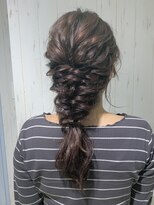 ラ ブランシュ 大宮(La Blanche)&nbsp;大宮/ミニウルフ/テラコッタ/デジタルパーマ/くすみブルー/前髪