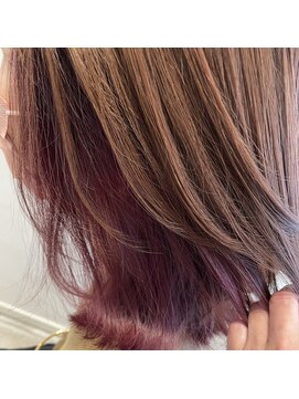 ヒアカアヴェダ 天神VIORO (Heaka AVEDA) 春インナーカラー【20代/30代/インナーカラー】A