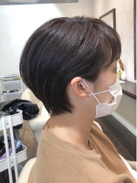 サイン(SIGN) 前髪ありマッシュショート・30代40代50代・江渡裕司/イルミナ