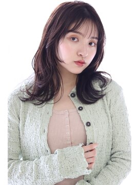 ヘアリゾート ブーケ(hair+resort bouquet) 20代30代40代◎透け感バング×アースカラー★アンニュイミディ