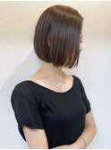 《knit銀座》大人可愛い20代30代40代ショートボブ丸み前下がり