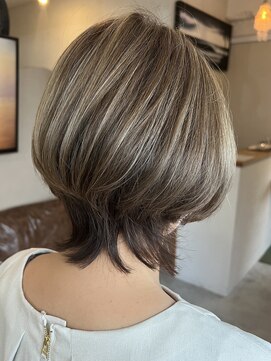 シークエンス 外苑前(SEAQUENCE) 40代50代~上品な白髪ぼかしハイライト