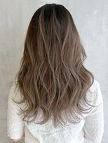 アルバム 渋谷パルコ(ALBUM)&nbsp;バレイヤージュ_チェリーブラウンフェミニンロング_ba354703