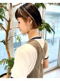 ショートボブ☆インナーカラー