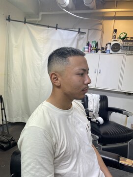 メリケンバーバーショップ フクオカ(MERICAN BARBERSHOP FUK) メンズスキンフェードバーバースタイル