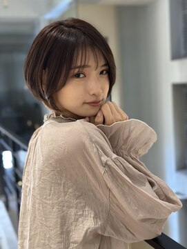 ロンド ストラーダ 心斎橋(Lond strada) モードヘアロング×美髪【髪質改善/縮毛矯正】