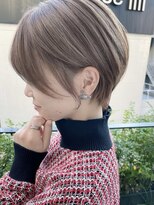 メロウ 神戸三宮(mellow)&nbsp;ショートカット / ミルクティーベージュ