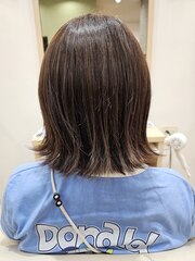 《HAIRZ》平田☆イヤリングカラー外ハネボブ