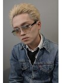 フルバックショート オールバック ワイルドヘア 渋め 大人め