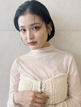 トリコ ショップアンドヘアサロン(tricot shop hair salon) タイトなおしゃれボブ◎