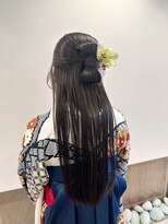 卒業式ヘアセット×袴着付け♪yu