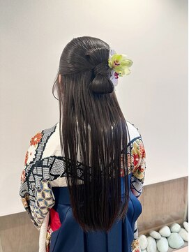 トリコ ショップアンドヘアサロン(tricot shop hair salon) 卒業式ヘアセット×袴着付け♪yu