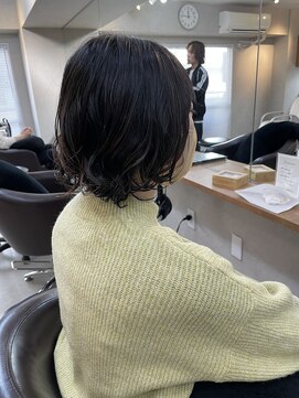 ジュール サウス 新宿南口(Joule South) ボブ×くしゅっとパーマ◎