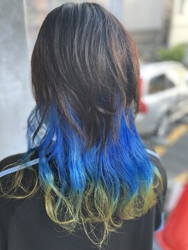 バジオットエイチ(BUZZIoT h) 【エフェクトブリーチ】クラゲウルフ×デザインカラー