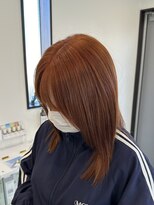 ロエン 西岡崎店(ROEN)&nbsp;オレンジカラー/Wカラー/ブリーチなしWカラー