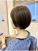 30代40代50代顔周りマッシュショート【髪質改善/百合ヶ丘】