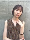切りっぱなし ミニボブ