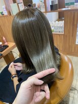 ソワン ドゥ ブレス エルネ 立花店(soin de brace elne)&nbsp;ブリーチなしダブルカラー/メルティーカラー/赤み消しカラー