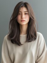 アルトリスト(Altruist Aging×HAIR&SPA)&nbsp;★ダークアッシュ大人ガーリーボブ着物ミディアムレイヤーカット