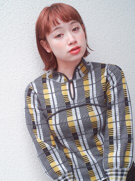 レジュアル(RESSUAL) グレージュ 大人かわいい フェザーバング マッシュショート