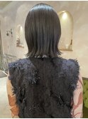 #切りっぱなしボブ・ロブ・暗髪・コスメストレート・髪質改善