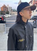 メンズボブパーマ