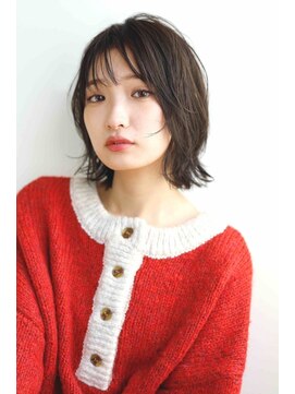 ジル 三郷中央店(JILL) ぱつっとボブ×顔周りレイヤー