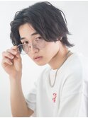 日吉/綱島スペインカールブルーブラックフェザーパーマ
