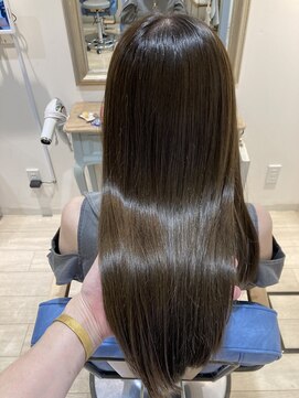 シェノン 赤羽店(CHAINON) 冬の人気カラー暗め透明感オリーブグレージュ赤羽美容室