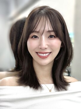 シーテメゾン(Ciete Maison) 【yuuka 】レイヤーカット　ミディアムレイヤー　くびれヘア