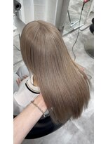 エトワール(ETOILE)&nbsp;【神戸三ノ宮】ミルクティーベージュ/黒染め履歴/ムラ修正