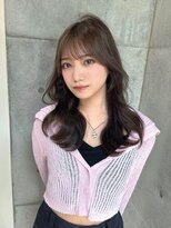 ロンドメリア 天神大名店(Lond Melia)&nbsp;★ミディアムヘア暗めカラーグランマッシュデザインカラー艶髪★