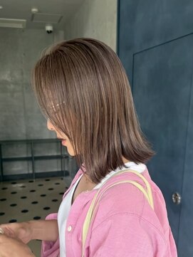 ヲタク(wotaku.) グレージュカラー透明感カラーダブルカラーケアブリーチベージュ