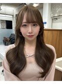 《渋谷/表参道》小顔見えNo.1！コテ巻き韓国風レイヤーカット