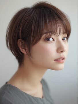 エル 横浜 ウエスト(eL 横浜 west) くびれヘア 美髪 ハイライトカラー アプリコットオレンジ