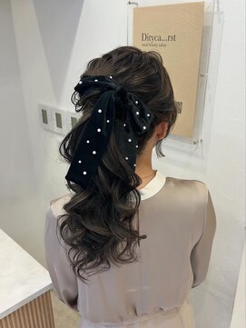 高めポニーテール