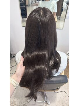 ビューバイネオリーブ 用賀店(Beau'r by neolive) ミディアム暗めデザインカラーフェイスフレーミング《用賀》