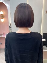 ロンド ブランシュ 錦糸町北口(Lond blanche)&nbsp;オリーブグレー/韓国レイヤーカット/マロンベージュ/ボブ/小顔