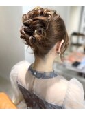 アップヘアスタイル