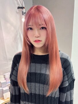 ラルガ 黒崎(Raruga) ピンクベージュ/ダブルカラー/ブリーチ/ハイライト