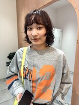 メルト 西梅田店(melt) ウェットニュアンスのボブパーマ