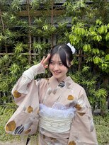 ソノ(sono) 浴衣ヘア アップヘア おだんごヘア ヘアセット