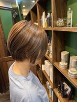 リル 海浜幕張(relle)&nbsp;【海浜幕張で叶う髪質改善】丸みショート