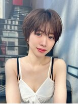 リークフー(Ree cu fuu) 大人ショート夏カラー夏パーマシャドーパーマパーマ