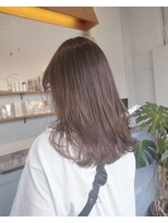 トイズファクトリー(Toys Factory)&nbsp;レイヤーカット×ラベンダーグレージュ