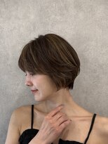 エルズ 大宮店(ailes)&nbsp;ショートボブ『asuka』[大宮/大宮駅/大宮ショート/ショート]